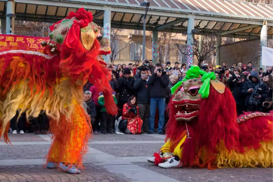 Southend City Centre Dragon Trail For Chinese New Year