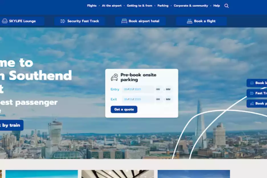 Book flights on Southend Airports new website