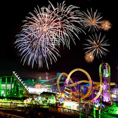Southend Seafront Fireworks.