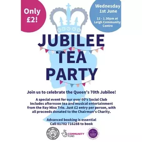 Jubilee Tea Party - Over 60's Social Club