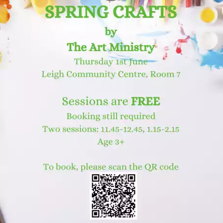 Spring Crafts at the Art Ministry Leigh-on-sea