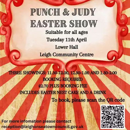 Punch & Judy Show at Leigh-on-sea Community Centre